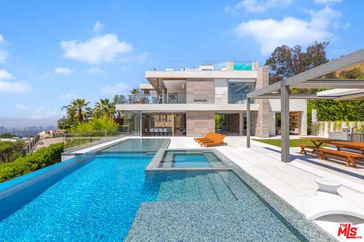 Luxury Beverly Hills Modern Home with Ocean Views