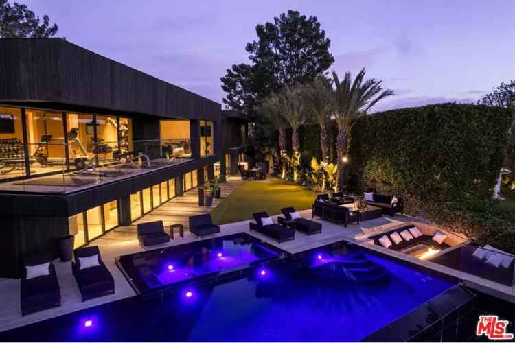 Luxury Beverly Hills Home with Panoramic Views and Smart Home Features