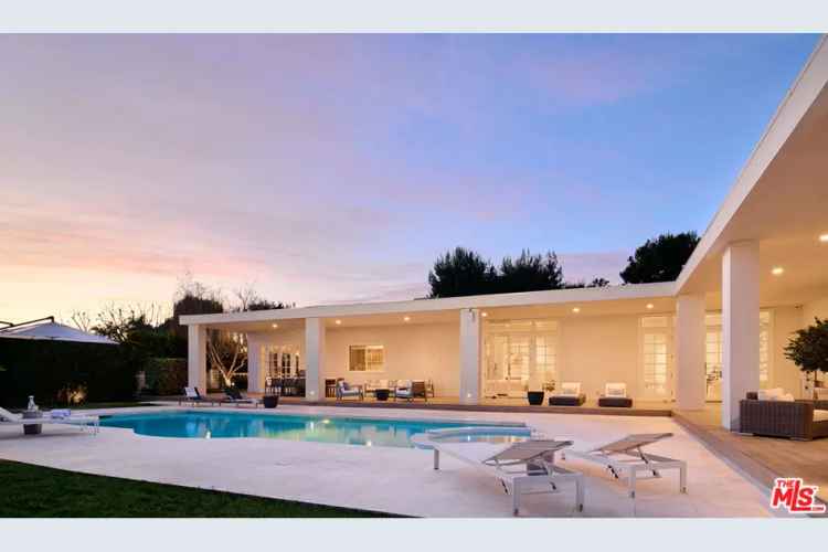 Luxury Single Story Home in Trousdale Estates Beverly Hills