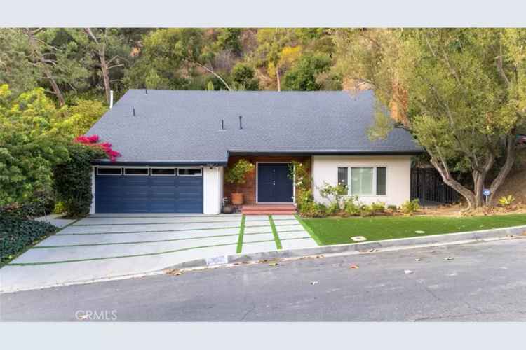 Luxury Benedict Canyon Home Updated for Modern Living