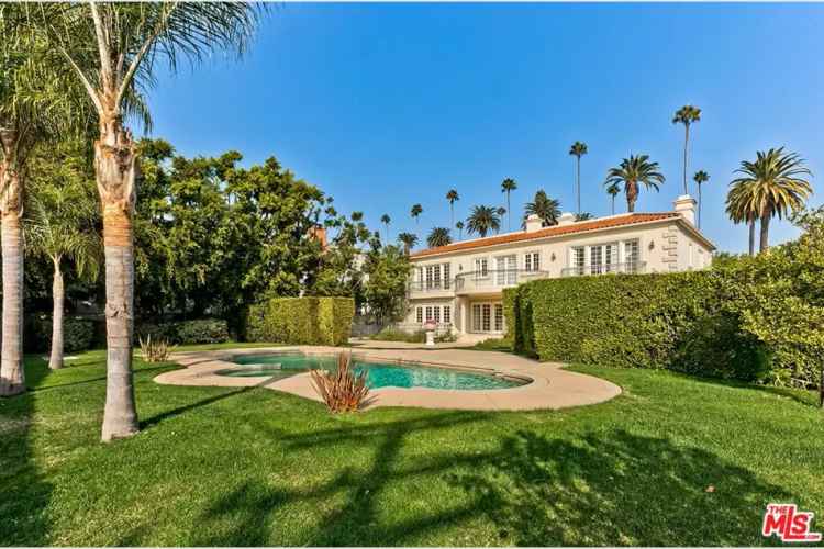 Luxury 3-Level Mediterranean Estate in Beverly Hills