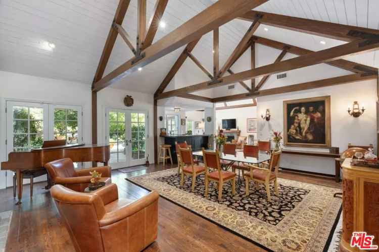 Country French Home in Benedict Hills Estates 90210