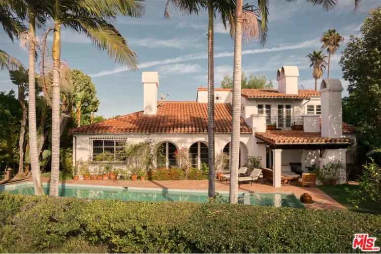 Beverly Hills Spanish Revival Estate Ocean Views 4 Bed 5 Bath
