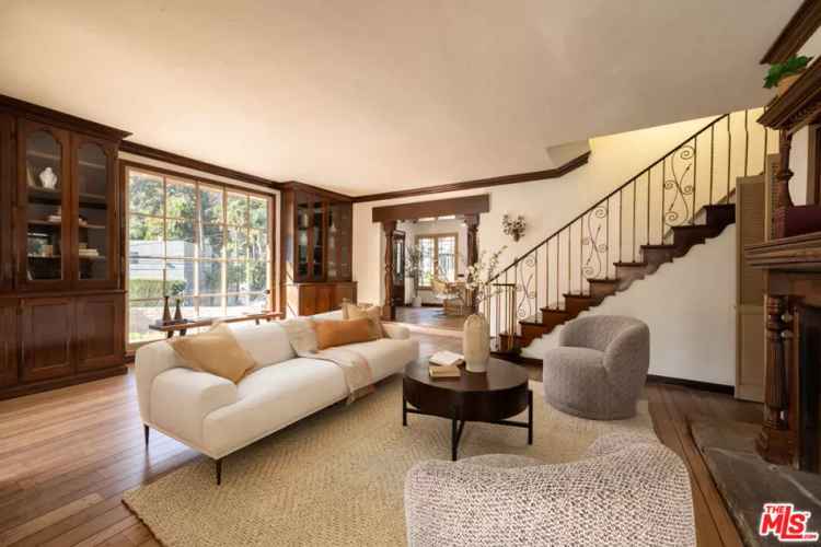 Beverly Hills Historic Estate: 3 Bed 3.5 Bath Home with Pool and Canyon Views