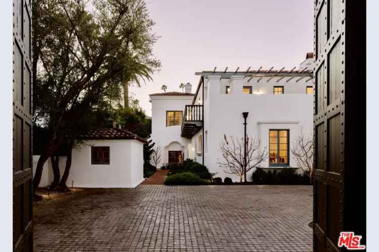 Beverly Hills Spanish Revival Estate 6 Bedrooms Historic Charm