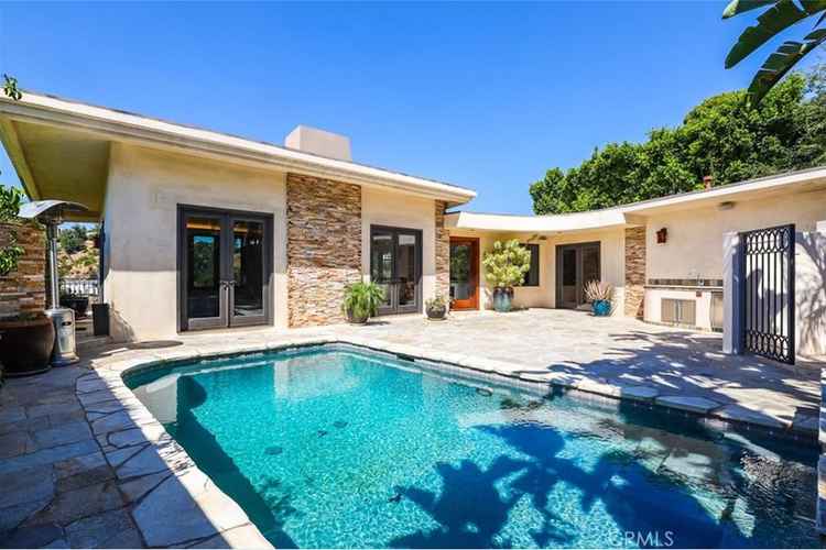 Modern Mediterranean Home with Ocean & City Views