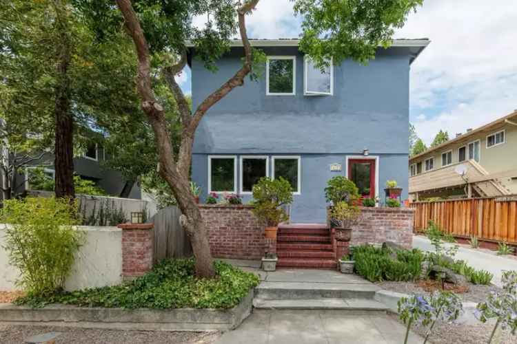 Palo Alto Investment Property 4 Units 4 Bed Main House