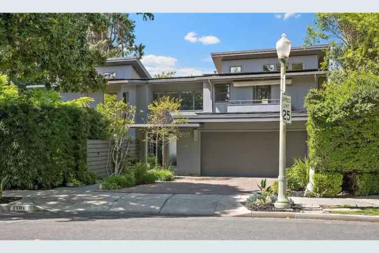 Mid Century Modern Home in Palo Alto Crescent Park 3 Beds 25 Baths
