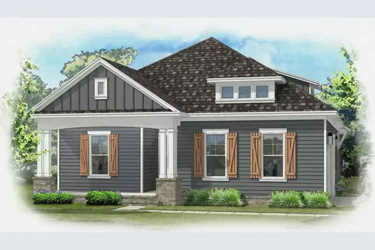 Dogwood Plan One Story Home in Deer Moss Creek