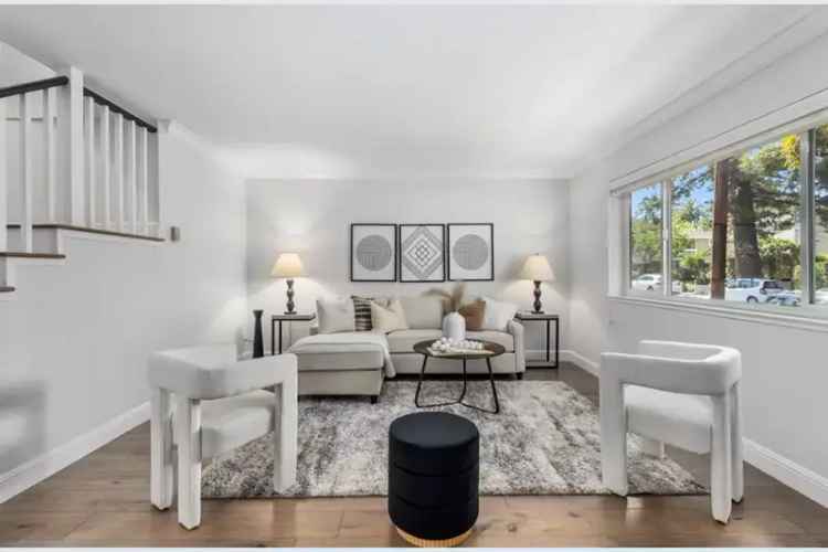 Downtown Palo Alto Townhome 2 Bed 2.5 Bath Updated