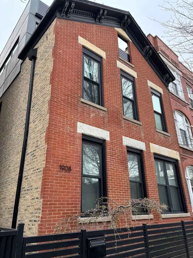 Lincoln Park Gem: 5 Bedroom Brick Home with Rooftop Decks and Finished Basement