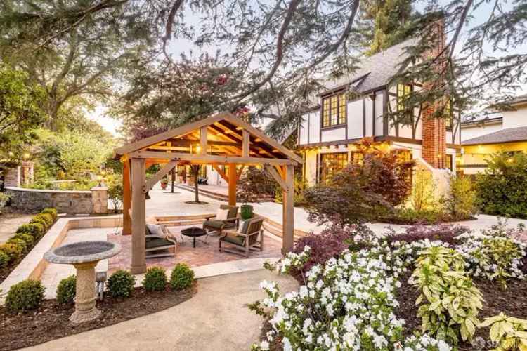 5-Bedroom Tudor Home in Palo Alto Crescent Park