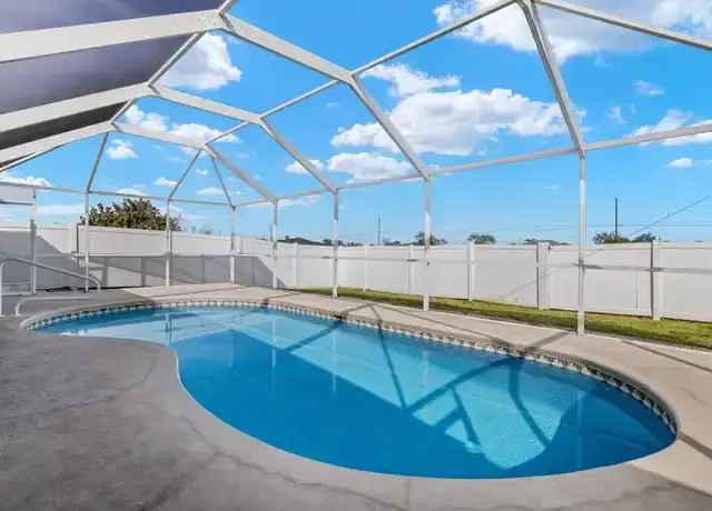 Cape Coral Pool Home 3 Beds 2 Baths Family Paradise
