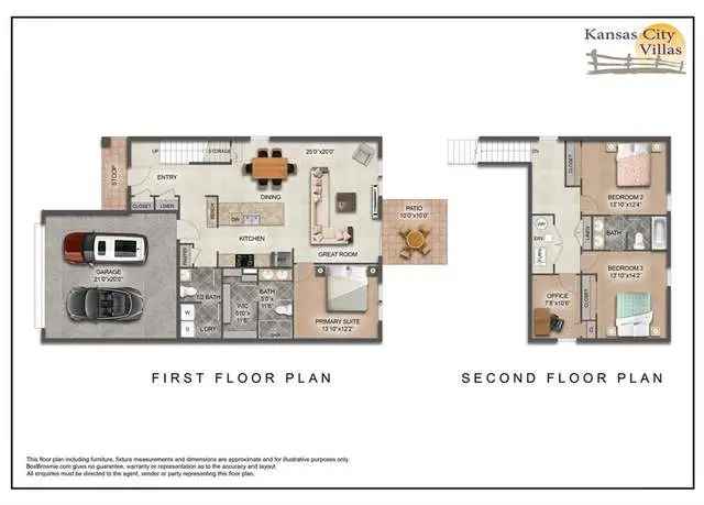 The Fullerton at North Creek Village: 4 Bed 2.5 Bath Ranch Style Home