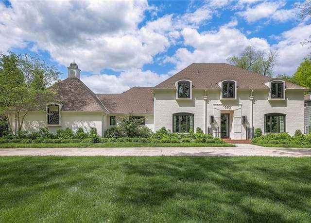 All Brick French Colonial 4 Car Garage Gourmet Kitchen